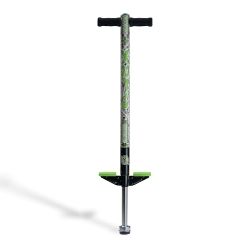 Xootz Ty6045, Pogo Stick per Bambini Ragazze, Design Industriale Unisex, Verde, Taglia Unica