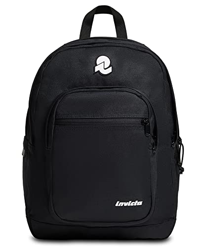 INVICTA Zaino, JELEK, Zaino Doppio Scomparto -Tasca Porta PC, Tasca Porta Borraccia, Zaino Scuola, Viaggio & Tempo