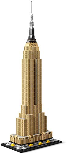 LEGO Architecture Empire State Building, New York, Kit di Modellismo Creativo, Idea Regalo, Costruzioni per Adulti e