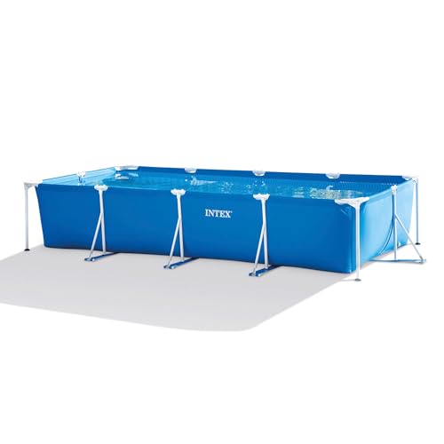 Intex 28273 Piscina Rettangolare, senza Pompa Filtro, Multicolore, 450 x 220 x 84 cm, 7127 L