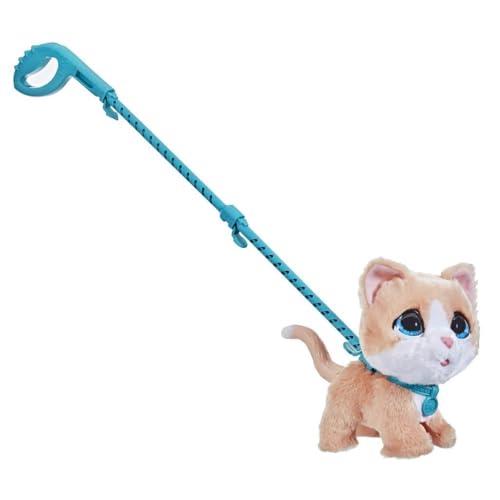 FurReal Hasbro Walkalots - Gattino Peluche interattivo, Divertenti Suoni e andatura saltellante, Bambini dai 4 Anni in