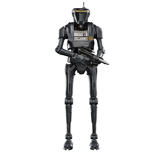 Star Wars Hasbro The Black Series, Action Figure del Droide di Sicurezza della Nuova Repubblica, in Scala da 15 cm,