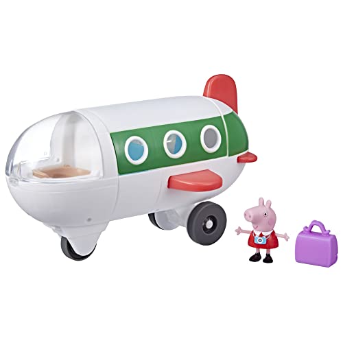 Peppa Pig - Air Peppa, Aereo Giocattolo per età prescolare, Ruote Che girano, 1 Action Figure, 1 Accessorio, dai 3 Anni