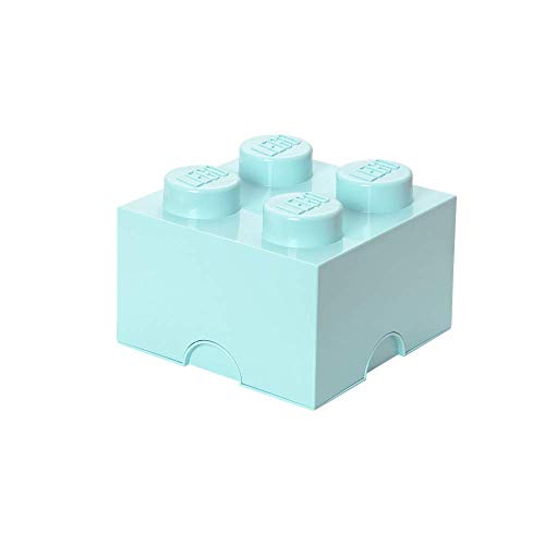 Mattoncino-contenitore Lego a 4 Bottoncini, Contenitore Impilabile, 5,7 Litri, Acqua, 1 pezzo