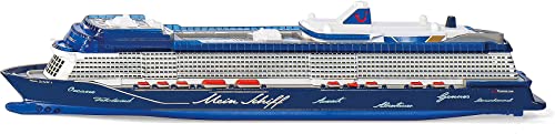 siku 1730, Nave da crociera Mein Schiff 1, 1:1400, Metallo e Plastica, Blu e Bianco, Non galleggiabile