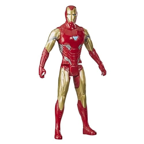 Marvel Avengers, Titan Hero Series, Iron Man, action figure da collezione da 30 cm, giocattolo per bambini dai 4 anni in