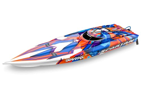 Traxxas Spartan Offshore Arancio (Senza Batteria E Caricatore) 57076-4-ORNG