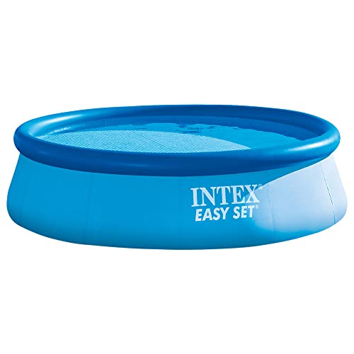 Intex 28130NP – Piscina Fuori Terra Easy Set Rotonda, 5621 L, PVC, Azzurro, 366x76 cm