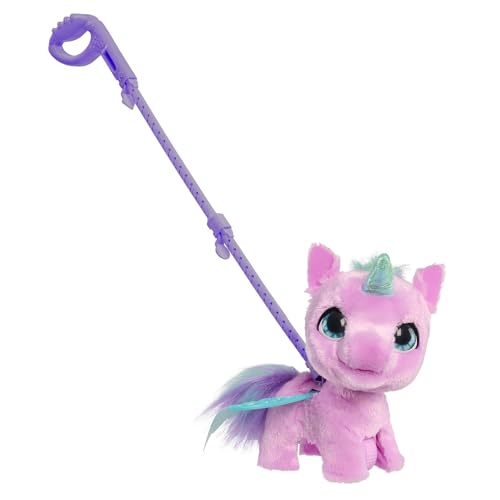 Just Play Peluche interattivo di unicorno furReal Fly-A-Lots, giocattoli per bambini dai 4 anni