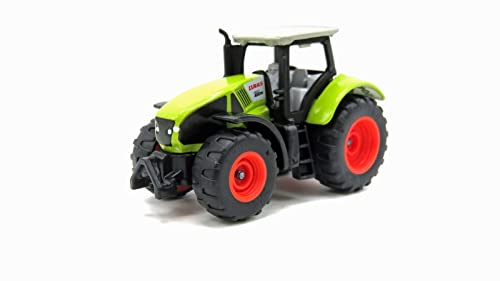 siku 1030, Trattore Claas Axion 950, Metallo e Plastica, Verde, Con gancio di traino, Ruote con pneumatici in gomma