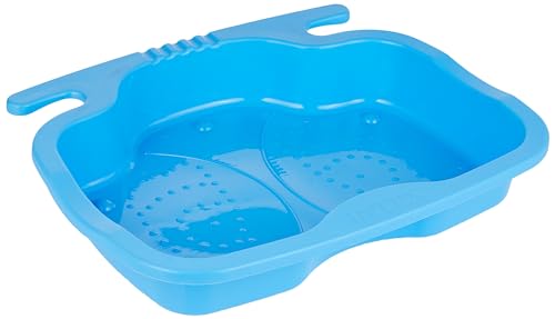 Intex 29080 - Vaschetta Lavapiedi, Assemblabile a Scaletta Piscina, Colori Assortiti, Plastica, 56x46x9 cm