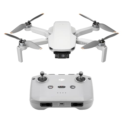 DJI Mini 4K, drone per adulti, fotocamera 4K HD, meno di 249 g, stabilizzatore 3 assi, trasmissione video 10 km, return