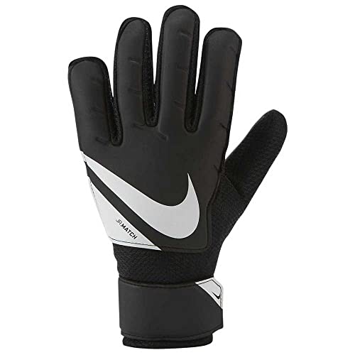 Nike NK GK MATCH JR - FA20 Guanti Da Calcio, Unisex bambini, black/white/(white), 6