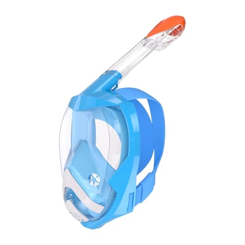 Vitare Maschera da Snorkeling per Adulti e Bambini, Maschera da Snorkeling Integrale, Ampio Campo Visivo di