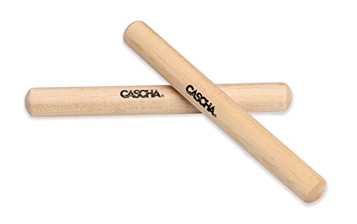 Cascha HH 2005 Claves di Legna À Suono di Acero per Percussione e Educazione Musicale