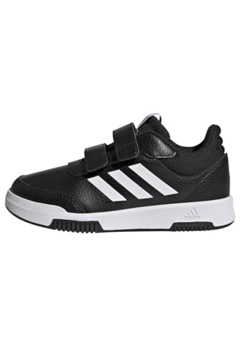 adidas Tensaur Hook And Loop Shoes, Sneaker Unisex - Bambini e Ragazzi, Core Black/Cloud White/Core Black, 36 EU