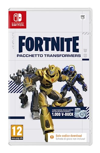 Fortnite Transformers Pack (Codice per il download del gioco nella confezione) - Switch