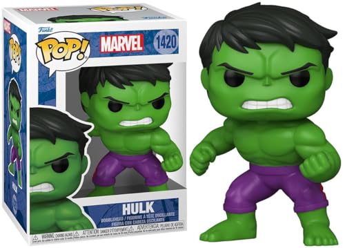 Funko Pop! Marvel: Marvel NC - Hulk - Marvel Comics - Fumetti Marvel - Figura in Vinile da Collezione - Idea Regalo -