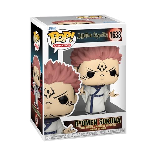 Funko Pop! Animation: JJK - Sukuna - Jujutsu Kaisen - Figura in Vinile da Collezione - Idea Regalo - Merchandising