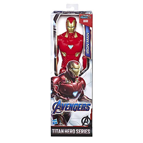 Marvel Avengers: Endgame - Iron Man Titan Hero compatibile con Power FX (Action Figure da 30 cm, Power FX non incluso)