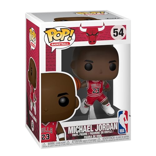 Funko Pop NBA Bulls Michael Jordan Figura in Vinile da Collezione Idea Regalo Merchandising Ufficiale Giocattoli per