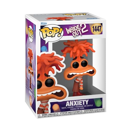 Funko POP! Disney: Inside Out 2 - Anxiety - Figura in Vinile da Collezione - Idea Regalo - Merchandising Ufficiale -