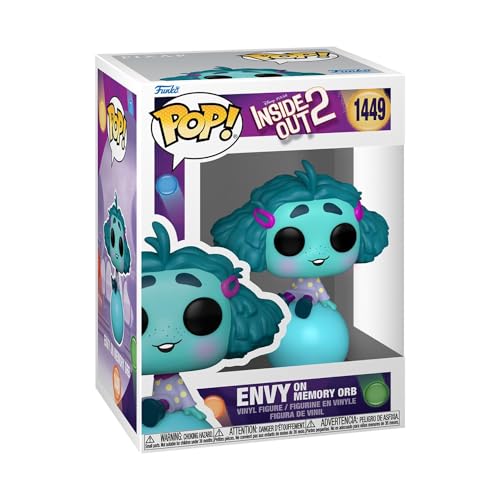 Funko POP! Disney: Inside Out 2 - Envy 2 - Figura in Vinile da Collezione - Idea Regalo - Merchandising Ufficiale -