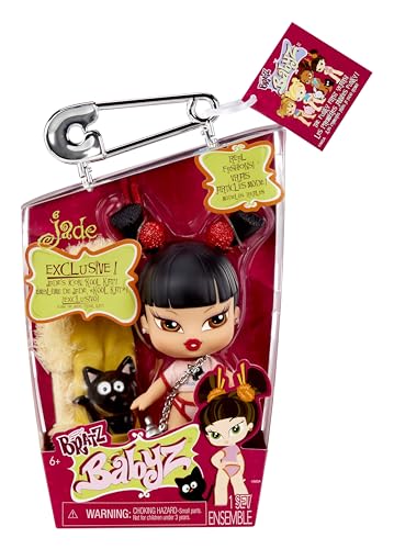 Bratz Babyz Bambola Fashion da Collezione - Jade - con Abiti Veri e Animale Domestico - Età 6+