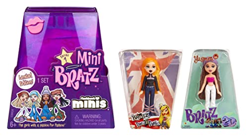 Bratz Miniverse di MGA: Edizione Limitata 'Flashback Minis'; SELEZIONE CASUALE; 2 Mini Bambole Bratz e una Confezione a