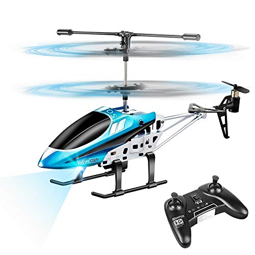 VATOS Elicottero telecomandato Elicottero RC elicottero indoor outdoor aereo regalo bambini YD-927 3 canali 2.4 GHz LED