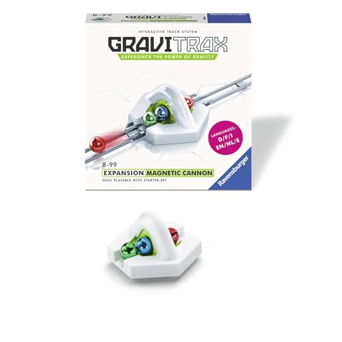 Ravensburger 27600 Gravitrax Cannone Magnetico, Accessorio, 8+ Anni, Gioco Logico-Creativo, Gioco STEM