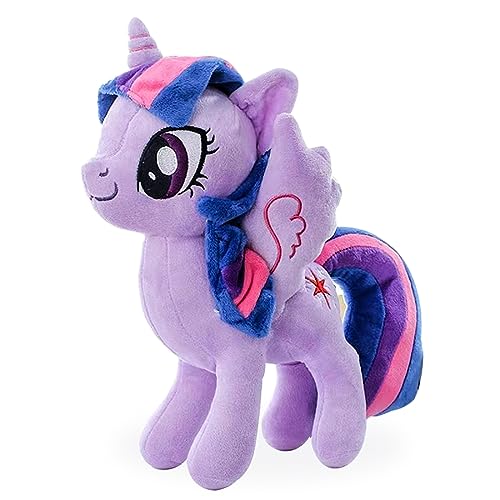 Peluche Unicorno Bambola Viola, 20cm Unicorno Peluche Cavallo Giocattolo, Unicorno Pupazzo Decorazioni Regalo per