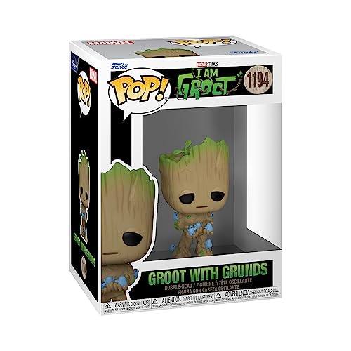 Funko Pop! Marvel: Guardians Of The Galaxy - Groot With Grunds - Groot Shorts - Figura in Vinile da Collezione - Idea