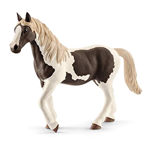 schleich 13830 Cavalla Pinto, da 3 anni, FARM WORLD - Figura, 3 x 13 x 11 cm