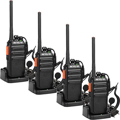 Retevis RT24 Walkie-Talkie Professionali, Ricetrasmittenti Radioline Walkie Talkie, PMR446 Licenza-Libero, VOX 16 Canali