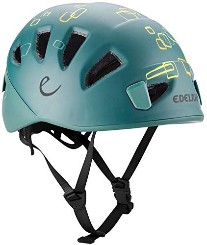 EDELRID Casco da Arrampicata Shield II, Jade-Petrol