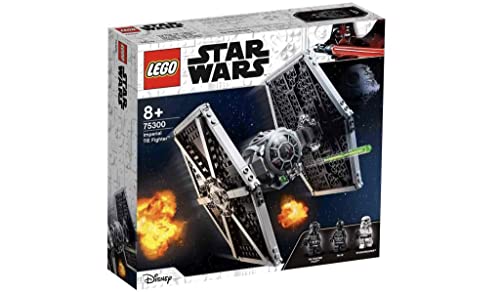 LEGO Star Wars Imperial TIE Fighter, Modellino da Costruire, Giochi per Bambini con Minifigure Stormtrooper e Pilota,