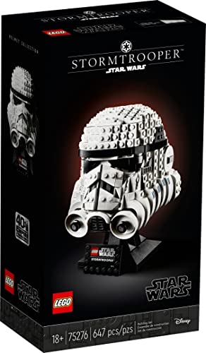 LEGO Star Wars Casco di Stormtrooper, Set di Costruzioni da Display, Modello Regalo Avanzato da Collezione per Adulti,