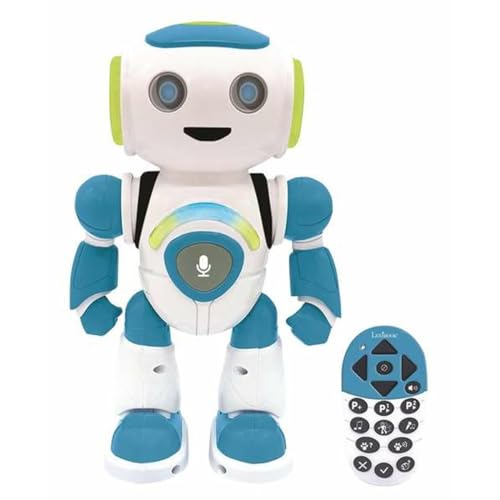 LEXIBOOK ROB20ES - Robot Intelligente, educativo e interattivo, Legge la Mente, Balla e Suona Musica, Ripetizione delle