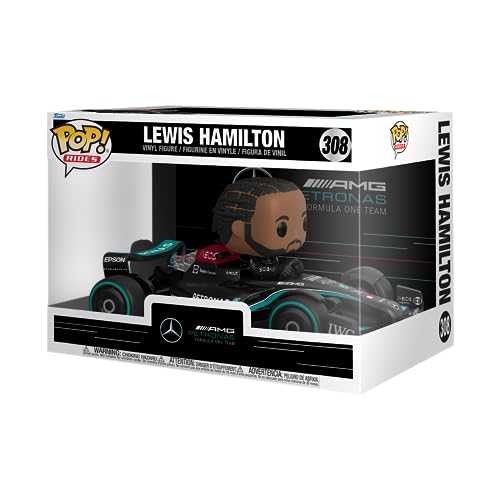 Funko Pop! Ride Super Deluxe: F1 Mercedes Lewis Hamilton - Mercedes-Benz - Figura in Vinile da Collezione - Idea Regalo