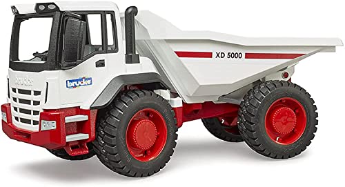 bruder 03415 - Dumper con cassone ribaltabile, veicolo da costruzione, camion, cantiere