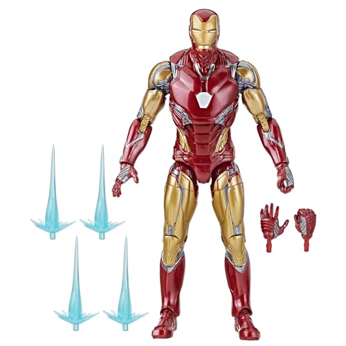 Hasbro Marvel Legends Series, Iron Man Mark LXXXV Ispirato al Film Avengers: Endgame, Action Figure da 15 cm