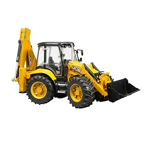 bruder 02454 - Terna JCB 5CX eco, cantiere, veicolo da costruzione, terna, terna, bworld, giocattoli