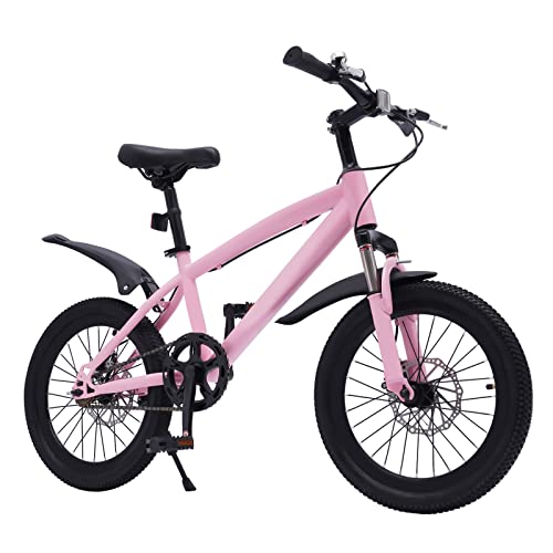 Areao Bicicletta da 18 pollici, per bambini, mountain bike, mountain bike, con pompa per pneumatici per bambini, peso