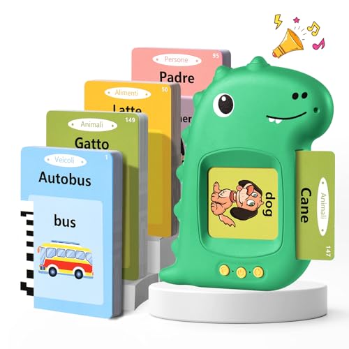 Talking Flash Cards Schede Flash Cards Parlanti Flash Cards Flash Cards Bambini Giocattoli Educativi per Bambini 3+ Anni