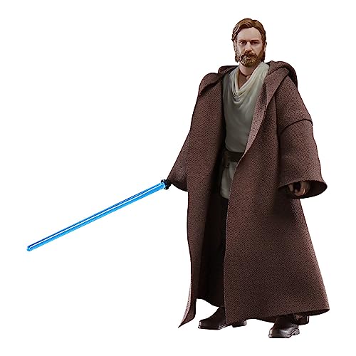 Star Wars Hasbro, The Black Series, Obi-WAN Kenobi (Jedi errante), Action Figure da 15 cm, Ispirata alla Serie Obi-WAN