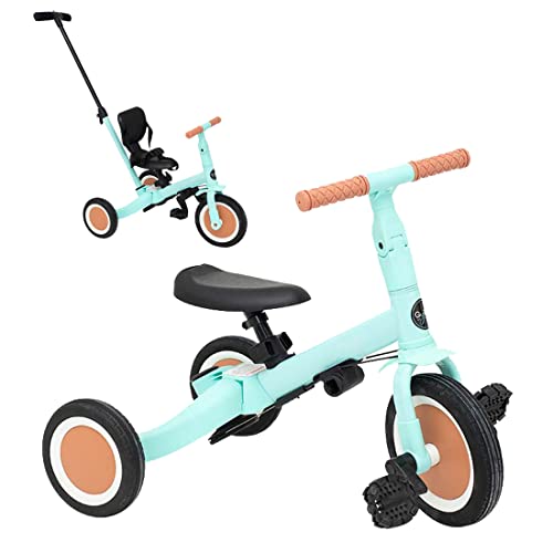 Olmitos - Triciclo evolutivo per bambini 5 in 1, bicicletta per bambini da 1 anno a 5 anni, da triciclo a bicicletta con