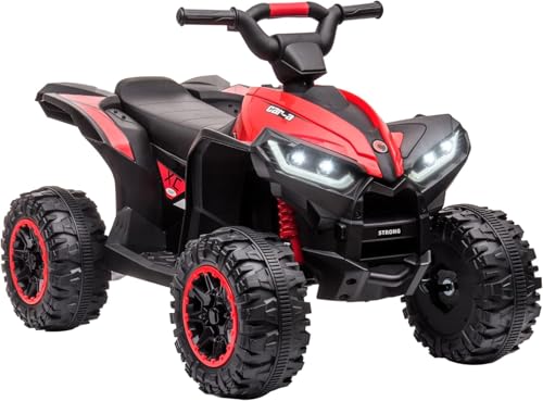 Mondial Toys Quad Elettrico per Bambini 12V ATV - Quad per Bambini con Telecomando Doppio Motore Ammortizzatori Full