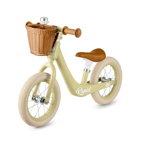 Kinderkraft RAPID2 Bicicletta in metallo, Bici senza pedale, Giocattoli per bambini da 2 anni a 35 kg
