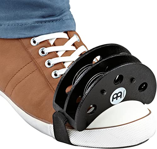 Meinl FJS2SBK Foot Jingle Shaker, Nero